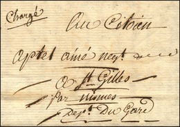 '' Chargé '' Sur Lettre Datée D'Epinal. 1795. - TB. - 1701-1800: Précurseurs XVIII