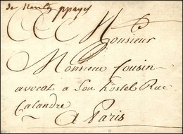 '' De Nantes Ppayé '' (L N° 7A). 1758. (cote : 160). - TB / SUP. - 1701-1800: Précurseurs XVIII