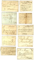 Lot De 20 Marques Postales Du 18ème Siècle De Loire Inférieure. Très Forte Cote. - TB. - 1701-1800: Vorläufer XVIII