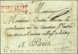 PORT PAYE / A LANGRES Rouge (L N° 6A) (Cote : 1400). 1781. - TB. - R. - 1701-1800: Precursores XVIII