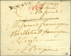P.P. LAVAL (36 Mm) (L. N° 10) Sur Lettre Sans Texte Non Daté (1791). - TB / SUP. - R. - 1701-1800: Precursors XVIII
