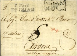 P PAYE / DE CALAIS (L N° 10) Sur Lettre Avec Texte Daté D'Exon Le 1 Octobre 1788 Pour Arona. (Ex. Collection Dubus). - T - 1701-1800: Precursores XVIII