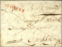 ST OMER (R) (L N° 15) Sur Lettre En Franchise (L N° 18) Datée De St Omer 1789. - TB / SUP. - R. - 1701-1800: Precursores XVIII
