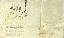 DEB. 1 / BELLEY Sur Lettre Avec Texte Daté De Valenciennes. 1819. - TB. - R. - Other & Unclassified