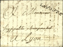 Marque Postale Manuscrite LA VOUTE Sur Lettre Avec Texte Daté De Baix Le 12 Avril 1804. - TB / SUP. - Other & Unclassified