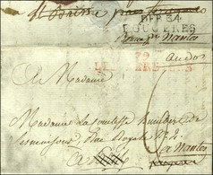 DEB. 34 / FOUGERES Sur Lettre Avec Texte Daté 1817. - TB / SUP. - R. - Other & Unclassified