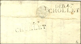 DEB. 47 / CHOLLET Sur Lettre Avec Texte Daté 1813. - TB / SUP. - R. - Other & Unclassified