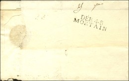 DEB. 48 / MORTAIN Sur Lettre Avec Texte Daté 1811. - SUP. - R. - Other & Unclassified