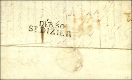 DEB. 50 / ST DIZIER Sur Lettre Avec Texte Daté 1817. - SUP. - R. - Other & Unclassified