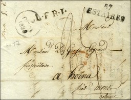 57 / ESTAIRES Sur Lettre Pour La Belgique. Au Recto, Griffe L.F.R.I. 1830. - TB / SUP. - Otros & Sin Clasificación