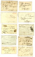Sélection De 10 Marques Postales De La Seine (2 PD Et 8 PP). - TB Et SUP. - Other & Unclassified