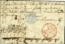 DEB. 66 / NEUF-BRISACH Sur Lettre Avec Texte Daté 1815. - TB / SUP. - R. - Other & Unclassified