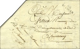 66 / ST IMIER Sur Un état De Décès Survenu Dans La Commune De Renan Adressé En Franchise. 1808. - TB / SUP. - Other & Unclassified