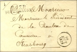 P. 67. P. / NIDERBRUNN Sur Lettre Avec Texte Daté 1829. - SUP. - R. - Other & Unclassified