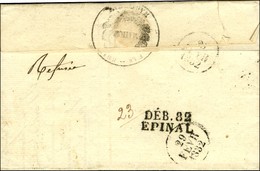 DEB. 82 / EPINAL Sur Lettre Avec Texte Daté 1832. - SUP. - Other & Unclassified