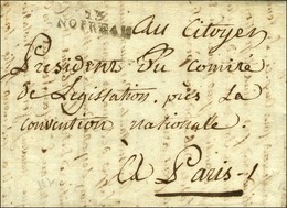 13 / NOIREAU (NR De Condé-s-Noireau) Sur Lettre Avec Long Texte Daté De Noireau, Adressé En Franchise Au Président Du Co - 1701-1800: Précurseurs XVIII