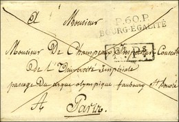P. 60. P. / BOURG-EGALITE (NR De Bourg La Reine) Sur Lettre Sans Texte Pour Paris. Au Verso, Càd D'arrivée 1811. - SUP.  - 1701-1800: Précurseurs XVIII