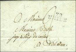 72 / EMILE (NR De Montmorency) Sur Lettre Avec Texte Daté 1807. - TB / SUP. - 1701-1800: Precursors XVIII