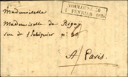 Cachet D'essai Encadré De Février 28 : TOULOUSE 30 / 4 FEVRIER 1828. - SUP. - R. - Otros & Sin Clasificación