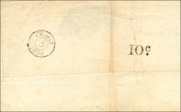 Càd T 12 MARSEILLE + P.P. Sur Imprimé Pour Paris, Au Verso Taxe Tampon 10c. 1832. - TB / SUP. - R. - Otros & Sin Clasificación