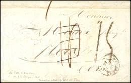 Càd T 15 TOULOUSE (30), Taxe Manuscrite 14 Rectifiée 15 Au Tampon (FL). 1846. - TB. - R. - Autres & Non Classés