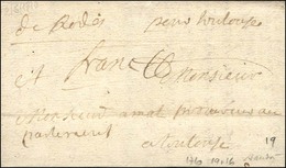 '' De Rodez '' + '' Franc '' (L N° 8 + 10). 1710. (cote : 380). - TB. - Autres & Non Classés