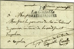 14 / La Guiolle / CHAUDESAIGUES Sur Lettre En Franchise Pour Espalion. 1827. - SUP. - R. - Other & Unclassified