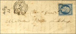 PC 2215 / N° 10 Càd T 15 VILLEFRANCHE-DE-ROUERGUE 11 Cursive 11 / Najac. 1853. - TB / SUP. - R. - Other & Unclassified