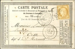 GC 6129 / N° 55 Càd T 17 ST GEORGES-DE-LUSENCON (11) Sur Carte Précurseur. 1875. - TB / SUP. - Other & Unclassified