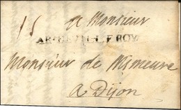 AR.DE.VILLEROY Sur Lettre Avec Texte Daté Au Camp De Nignamont Le 29 Mai 1705. - B / TB. - RR. - Armeestempel (vor 1900)