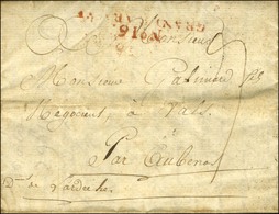 N° 16 / GRANDE ARMEE Rouge Sur Lettre Avec Texte Daté Du Camp De Krolkoritz Le 25 Juillet 1813. - TB. - R. - Army Postmarks (before 1900)