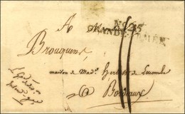 N° 25 / GRANDE ARMEE Sur Lettre Avec Texte Daté De Francfort Le 18 Février 1813. - TB. - Sellos De La Armada (antes De 1900)