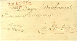 HOLLANDE / TROUPES Faises Sur Lettre Avec Texte Non Daté D'Utrecht Adressée En Franchise à Arnhem. Au Recto, Franchise O - Sellos De La Armada (antes De 1900)