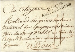Bau Gal / ARM. DU DANUBE Sur Lettre Avec Texte Daté De '' Bâsle ''. An 8. - SUP. - R. - Army Postmarks (before 1900)