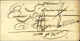 Bau Gal / ARM. DU DANUBE Sur Lettre Avec Texte Daté Du Cantonnement De Richen Près Basle An 7 Pour Troyes. - SUP. - R. - Army Postmarks (before 1900)