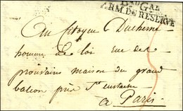 Bau Gal / ARM. DE RESERVE Sur Lettre Avec Texte Daté De Dijon An 8. - TB / SUP. - R. - Sellos De La Armada (antes De 1900)