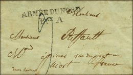 ARMEE DU NORD / Bau A Sur Lettre Avec Texte Daté De Granville. 1831. - SUP. - Sellos De La Armada (antes De 1900)