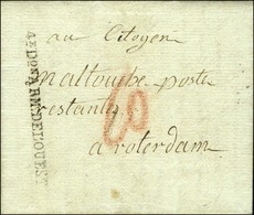 4e Don ARM. DE L'OUEST Sur Lettre Avec Texte Daté An 3 Pour Rotterdam. - SUP. - R. - Army Postmarks (before 1900)