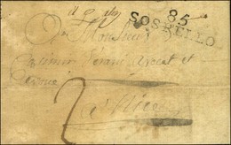 85 / SOSPELLO Sur Lettre Avec Texte Daté Du 29 Août 1811 Pour Nice. - TB / SUP. - 1792-1815 : Departamentos Conquistados