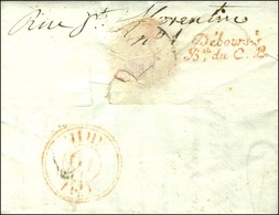 16 / ROCHEFORT Sur Lettre Adressée Au Corps Législatif à Paris, Au Verso ' Déboursés / Bau Du C L ' Rouge (S N° 1143). A - Civil Frank Covers