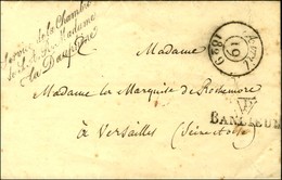 Service De La Chambre / De SAR Madame / La Dauphine (S. N° 4138) Sur Lettre Avec Texte Daté De Paris Le 18 Avril1829 Et  - Civil Frank Covers