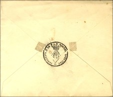 Cachet Orné Au Verso SECRETARIAT DE SAR MADAME ADELAIDE  (S. N° 4648) Sur Enveloppe Sans Texte. - TB / SUP. - Civil Frank Covers