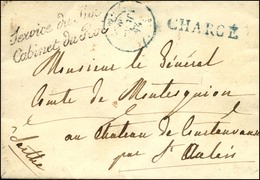 Service Du Roi / Cabinet Du Roi + CHARGÉ (B) (S N° 4669) Sur Lettre Pour Le Comte De Montesquiou. 1840. - TB. - R. - Cartas Civiles En Franquicia