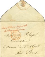 ' Son Altesse Impériale / Le Prince Jérôme ' Rouge (S N° 5799). 1855. - SUP. - R. - Cartas Civiles En Franquicia