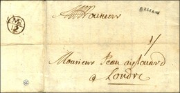 ORLEANS (L N° 2 15 Mm) Sur Lettre Avec Texte Daté D'Orléans Le 16 Mars 1700 Pour Londres. - TB / SUP. - R. - Autres & Non Classés