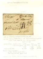 Lot De 11 Lettres De Grande Bretagne Vers La France Entre 1784 Et 1788 (convention Franco Anglaise Du 4 Août 1784). - TB - Sonstige & Ohne Zuordnung
