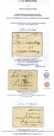 Lot De 13 Lettres Entre La Grande Bretagne Et La France Pendant La Révolution Entre 1789-1802. - TB. - Andere & Zonder Classificatie