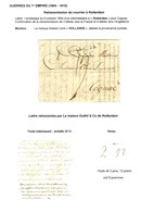 Lettre Datée Du 8 Octobre 1804 D'un Intermédiaire à Rotterdam Pour Cognac Confirmant La Retransmission De 3 Lettres Vers - Other & Unclassified