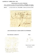 Lettre Datée Du 8 Octobre 1804 D'un Intermédiaire à Rotterdam Pour Cognac Confirmant La Retransmission De 3 Lettres Vers - Andere & Zonder Classificatie