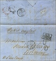 Lettre Avec Texte Daté De Ponce (Porto Rico) Le 25 Janvier 1863 Adressée à Bordeaux, Au Verso Cachet D'achemineur De Por - Other & Unclassified